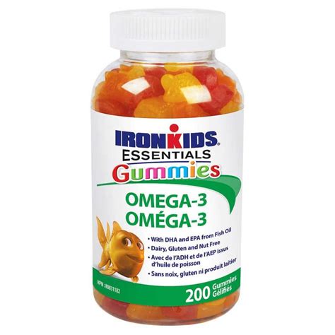 ironkids omega 3 gummies